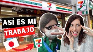 TRABAJO EN UNA TIENDA 24h  JAPONESA: OS CUENTO CHISME del konbini // Yunae entrevista