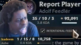 Kadeem is Sick of Feeders