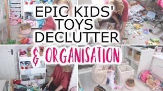 EPIC TOY DECLUTTER | TOY STORAGE & ORGANISATION IDEAS FOR KIDS