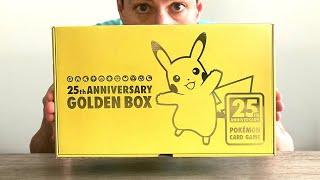 THE POKEMON GOLDEN BOX! Opening Pokemon Cards Inside!