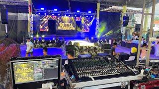 Lights and Sounds setup sa Mutya ng Union 2023 by GEK Audio at Camotes island