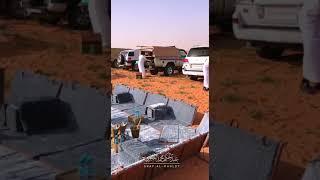 Beautiful Arab desert camping