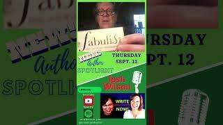 ️THURSDAY, September 12th meet Josh Wilson, writer, editor, and publisher of The Fabulist Magazine