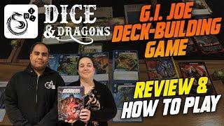 Dice and Dragons - G.I. Joe Deck Building Game Review and How to Play