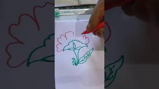 Easy Kolam for daily use for kids and Beginners Small Kolam Easy muggulu #shorts #rangoli #kolangal