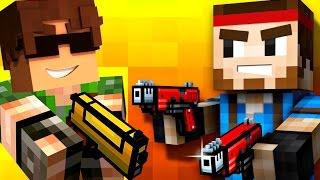 Pixel Gun 3D Let's play - KokaPlay - Пиксель Ган 3Д по сети - Летсплей на русском