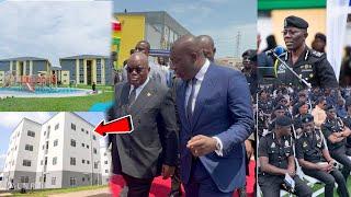 Prez. Nana Addo And IGP Storm Police Training School To Commission 1 Billion Dollar Police Housing.