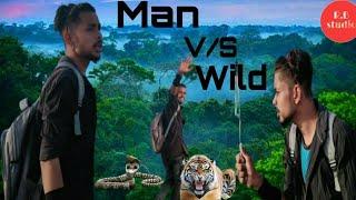 #Man v/s wild funny adventure