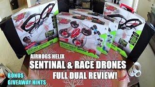 AIRHOGS HELIX SENTINEL & RACER - Full Review - [Unbox, Inspection, Setup, Flight Test, Pros & Cons]