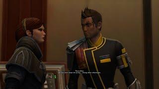 SWTOR Old Wounds | Theron Shan Flirt Scene