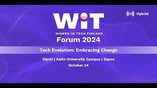 Women in Tech Forum 2024: Tech Evolution: Embracing Change