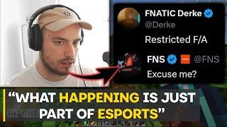 Derke Speaks on Why Nobody From Fnatic Would Reveal His Reason For Leaving