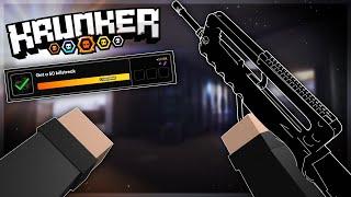 I COMPLETED THE 50 KILLSTREAK FOR LUNAR FAMAS!!! (Krunker)