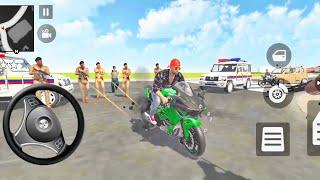 Ultimate Vehicle Collection In Indian Theft Auto Simulator - Franklin Drive Ninja Racing Bike.