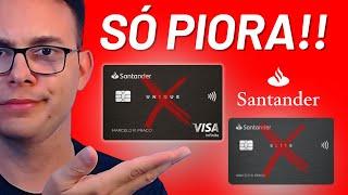 SANTANDER piorando seus CARTÕES? Cartão Unique e Cartão Elite ainda valem a pena? Joselito Macedo