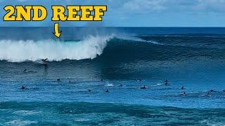 2nd Reef Bombs Mow Down the Lineup @ PIPELINE