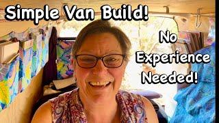 Watch How This Amazing 55-year-old Built Her Own Campervan! Solo Female Van Life