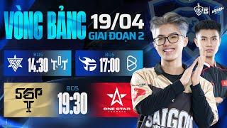 SPN vs TDT | FPT vs BOX | SGP vs 1S - GĐ 2 | ABBEN ENERGY ĐTDV MÙA XUÂN 2025 | 19/04