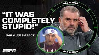 ‘Liverpool could have scored TEN!’  Gab & Juls slam Postecoglou’s stubborn Spurs | ESPN FC