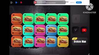 WHOPPER whopper ads but is broken man retro music