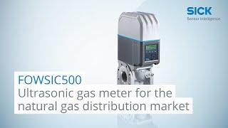 FLOWSIC500 from SICK: ultrasonic gas meter for the natural gas distribution market | SICK AG