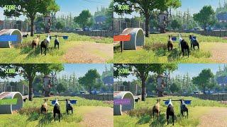 Goat Simulator: Remastered 4-Player Local Split Screen Co-Op Xbox S Gameplay (Free on Gamepass)