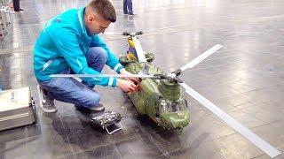 SUPER BIG RC HELI BICOPTER CHINOOK I 2. PLACE ON TV I Boeing-Vertol CH-47 I INTERMODELLBAU  I