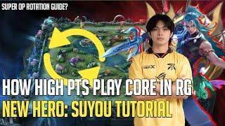 HOW HIGH PTS PLAY CORE IN RANK GAME | SUYOU TUTORIAL | MOBILE LEGENDS