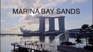 MARINA BAY SANDS - Deluxe Room & swimming pool