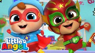 Luchador, My Favorite Superhero  | @LittleAngel Kids Songs & Nursery Rhymes