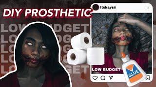 DIY CHEEK WOUNDS - PROSTHETIC | Itskaysii