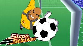 Supa Strikas - Spieltag!  | Die schnellsten Handschuhe des Westens | Fußball - Cartoons für Kinder