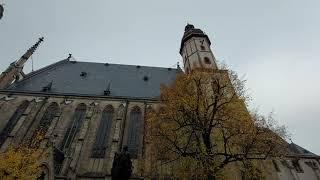 Leipzig Thomaskirche - Geläut zum Gottesdienst am Bußtag