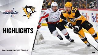 NHL Highlights | Capitals @ Penguins 03/07/2020