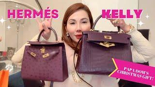 UNBOXING AN HERMÉS KELLY ALLIGATOR | PAPA DOM’S GIFT FOR CHRISTMAS | ABBY PACLIBAR