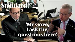 Covid Inquiry: Chair forced to intervene as Michael Gove sparks fiery response from counsel