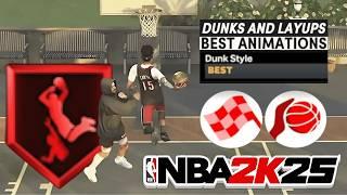 BEST NBA 2K25 DUNK PACKAGES • BEST SLASHER ANIMATIONS/DUNK STYLE for EVERY BUILD