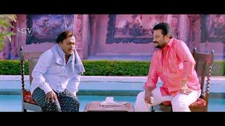 Saikumar and Sadhu Kokila Best Comedy Scenes from Darshan Kannada Movie Brundavana