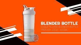 Unboxing: Coqueteleira Blender Bottle Prostak 22OZ / 650ML - Cinza