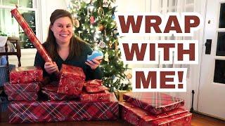 WRAP CHRISTMAS GIFTS WITH ME 2023!! CHRISTMAS MUSIC WRAP WITH ME