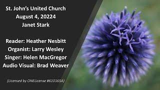 St. John's United Church - Kemptville, Ontario Live Stream