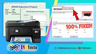 How to Reset EPSON L5290 Printer with Resetter | INKfinite