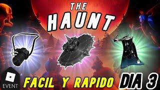 CONSIGUE ITEMS DEL EVENTO THE HAUNT  | Roblox 2024 DIA 3