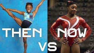 Simone Biles then (2010) vs now (2016/2017) | Gymnastics