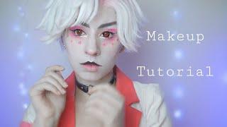 [Hazbin Hotel] Angel Dust Cosplay Makeup Tutorial (by Luxxinferni)