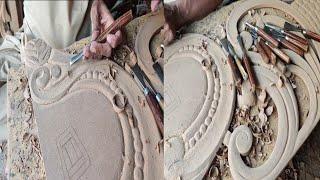 Amazing skills hand made designs for wood || Technical production skills.