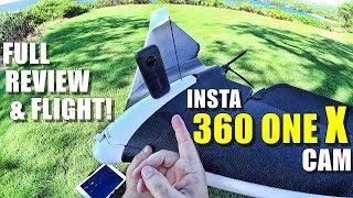 INSTA 360 ONE X Camera Review & Drone Flight Test - Parrot Disco 4G LTE Mod 