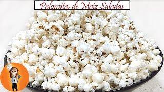 Palomitas de Maíz Saladas | Receta de Cocina en Familia