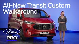 All-New Ford Transit Custom | 5-Step Walkaround | Ford News Europe