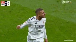 Kylian Mbappe Goal, Real Madrid vs Rayo Vallecano (2-0) Goals Highlights